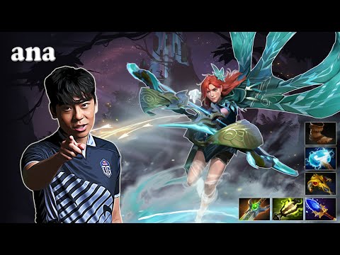 Ana - Windranger Midlane vs Notail Arc Warden and Yapzor Rubick | Dota 2 7.29 Gameplay