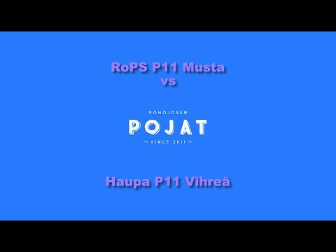 RoPS P11 Musta vs Haupa P11 Vihreä