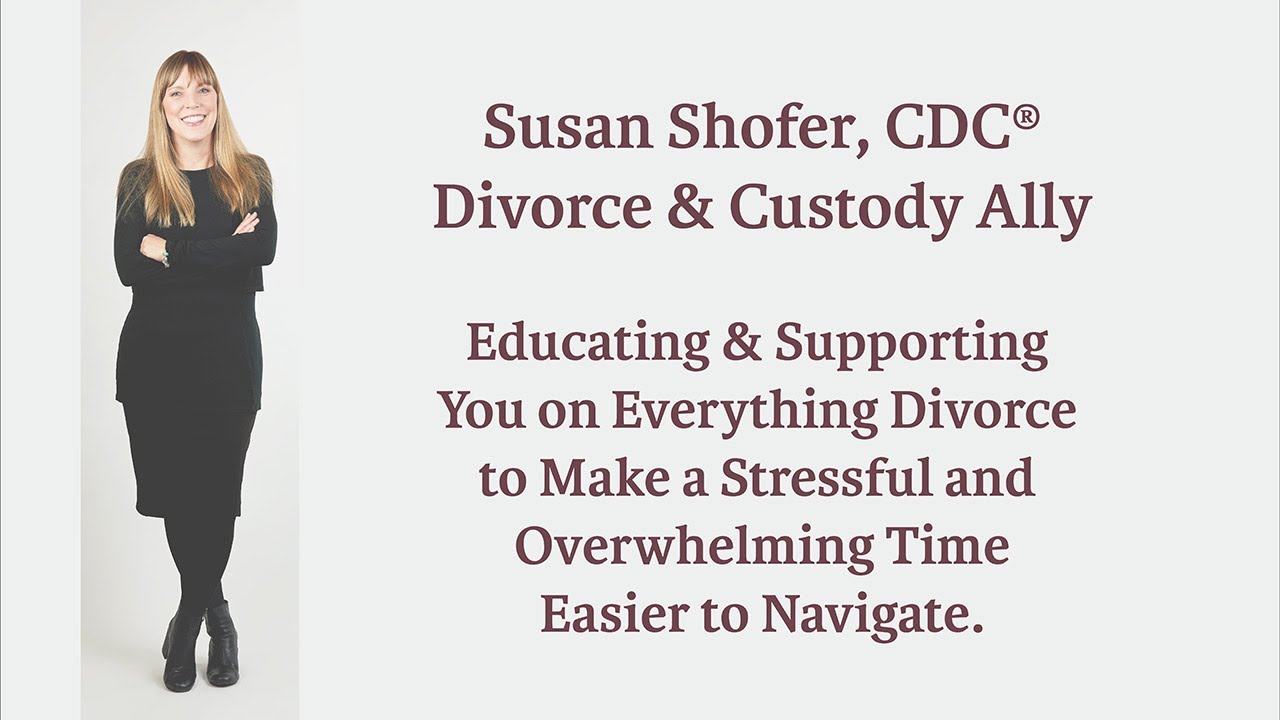 Susan Shofer, Certified Divorce Coach | Welcome