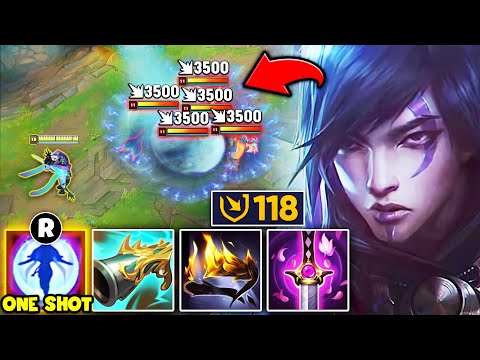 When Aphelios hits 118 Lethality his ult becomes a Nuclear Warhead (and it one shots you)