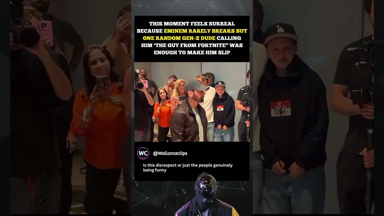 Eminem Finally Laughs After being Called that Guy From...