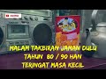 Malam Takbiran Jaman Dulu Th 80 90han Sedih Teringat Masa Kecil