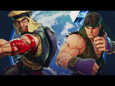 Street Fighter V Online Singles - Rashid VS Ryu