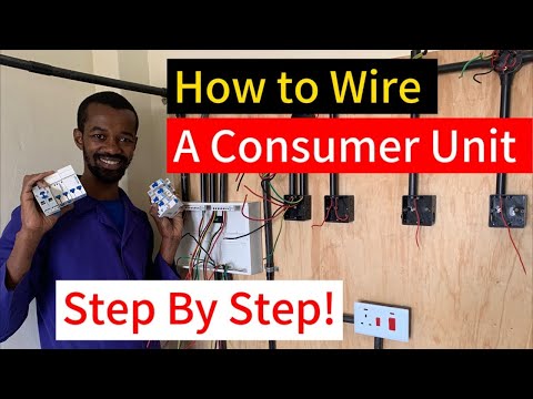 How To Wire A Consumer Unit (Step by Step)
