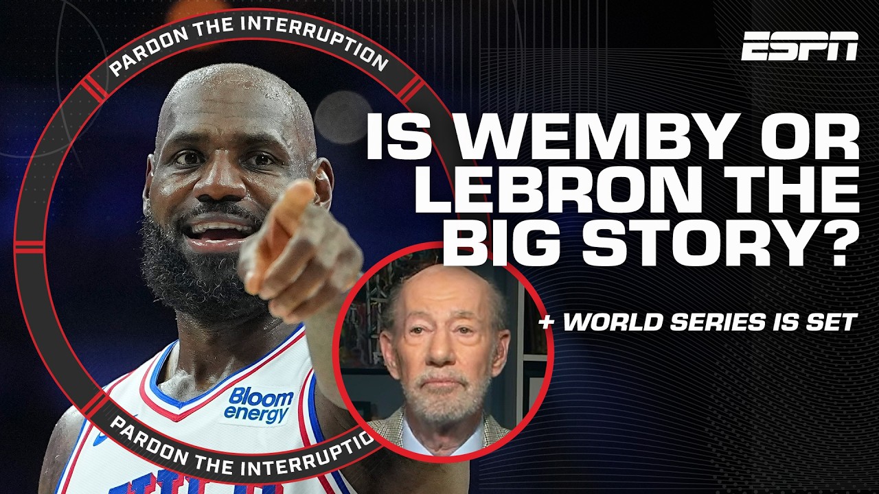 DEBATING Wemby or LeBron James? + Rays-Brewers to the World Series? 🤔 'The RIGHT teams won!' | PTI