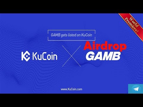 🔴URGENTE🔴! Ganhe $8 dólares na Kucoin em Airdrop da GAMB!