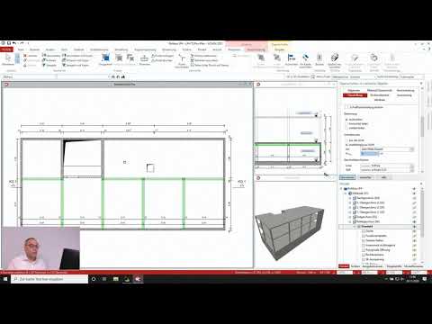 ViCADo.arc/.ing 2021 - Schnitt-Niveau im Bauteil