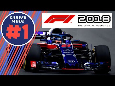 F1 2018 Career Mode #1 - DEBUT DISASTER