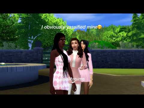 the sims 4 "mean girls" & "heathers" mod || life's drama by sacrificial mod overview || solitasims