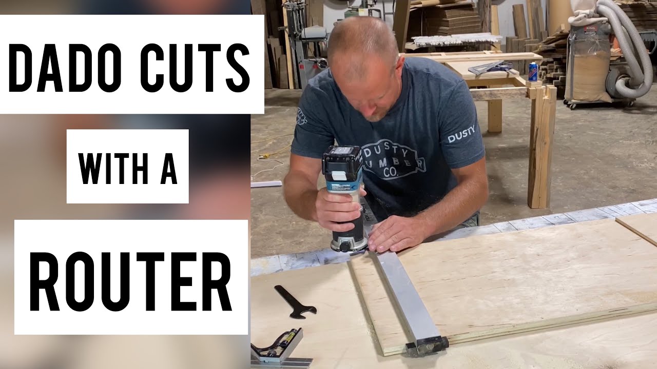 How to do dado cuts with a router