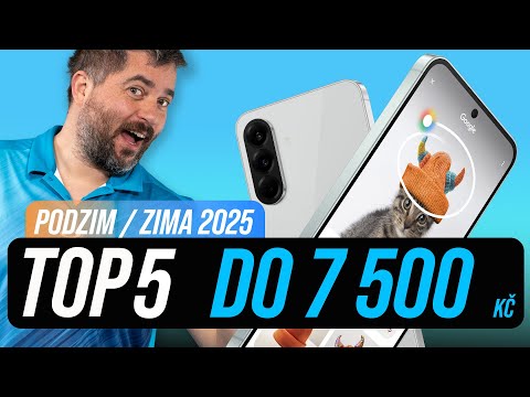 TOP 5 telefonů do 7 500 Kč [podzim/zima 2025]