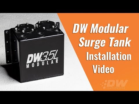 DW Modular Surge Tank Install