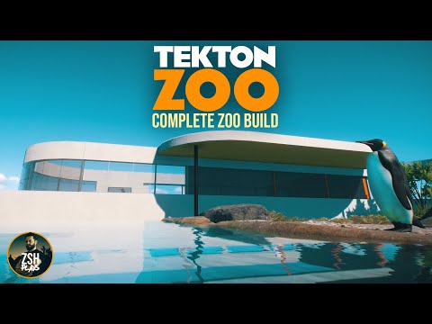 I Built a Modern Zoo in Franchise Mode! | Tekton Zoo | Planet Zoo Supercut