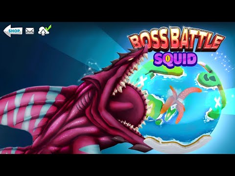 NEW BUZZ VS GIANT SQUID BOSS LIVE EVENT - Hungry Shark World