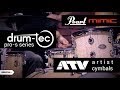 Pearl Mimic Pro with ATV artist cymbals & drum-tec pro-s electronic drums