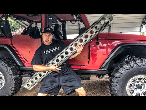 Heavy Duty Rock Rails For Your Jeep JK - Barnes4WD