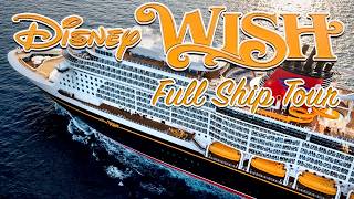 Disney Wish FULL Ship Tour | Every Deck & Venue! 2026