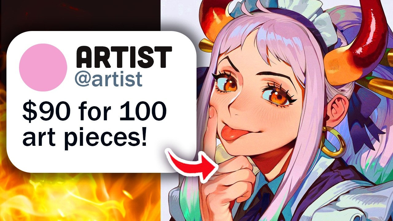 Artist's Commission Prices Raises Suspicion Of AI...