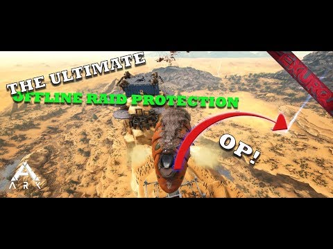 OP OFFLINE RAID PROTECTION!?! 3 Man PvP Servers - Ark: Survival Evolved MTS