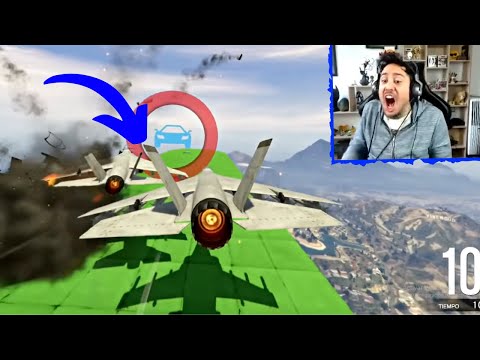 ME CHOCA A 1 CM DEL PUNTO Y NO LO COJO!! MEGA RAMPA GTA V