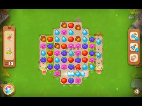 Gardenscapes level 30 No booster (20 moves)