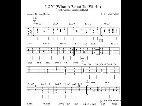 I.g.y. (international Geophysical Year) - Donald Fagen