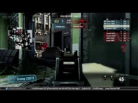 OpTic Gaming vs Faze Red - Game 2 -  Lower R3 - Call of Duty Championship 2015