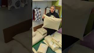GOTS Waterproof Organic Cotton Decorative Pillow Protector