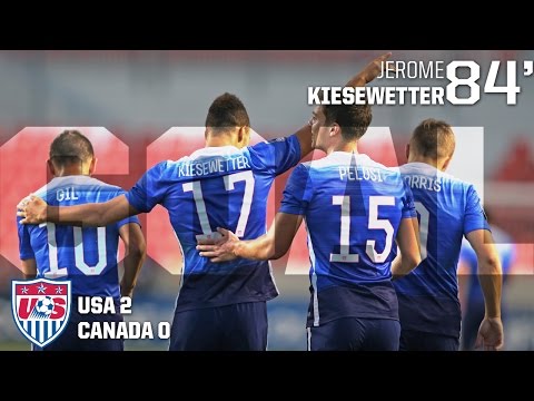 U-23 MNT vs. Canada: Jerome Kiesewetter Goal - Oct. 13, 2015