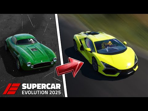 Supercar Evolution 2025 youtube-video
