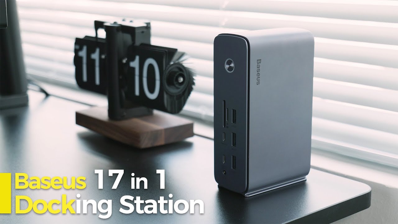 Baseus 17 in 1 Pro 4 Monitors Docking Station Review: Every laptop user should buy it!