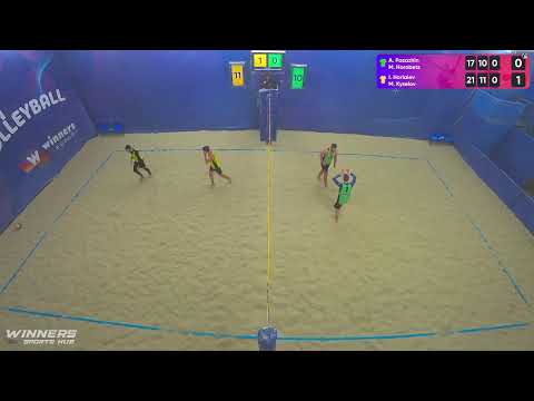 08:10 A. Pasazhin / M. Horobets - I. Horiaiev / M. Kyselov 14.12.2022 | Winners Beach Volleyball