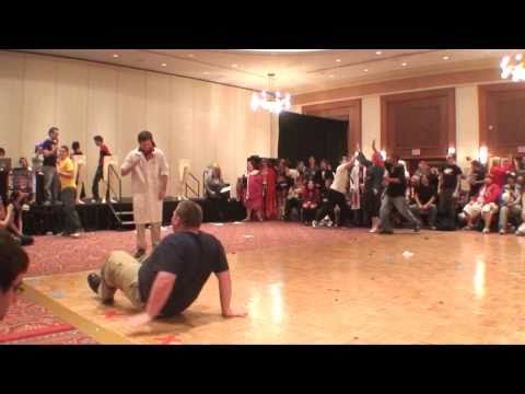 Youmacon 2010 Part 46 - Live Action Mario Party: Crab Walk Relay