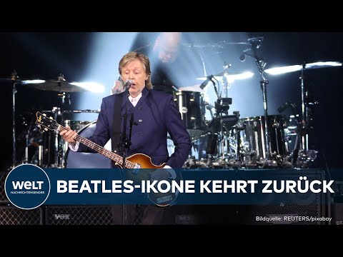Video Thumbnail: ENGLAND: Beatels Ikone Paul McCartney! - Mit 82 Jahren zurück auf der Bühne mit vier Konzerten