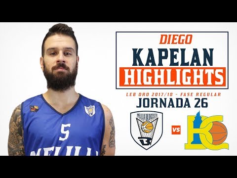 HIGHLIGHTS | Diego Kapelan vs Leyma Coruña (ORO 17/18- J26)