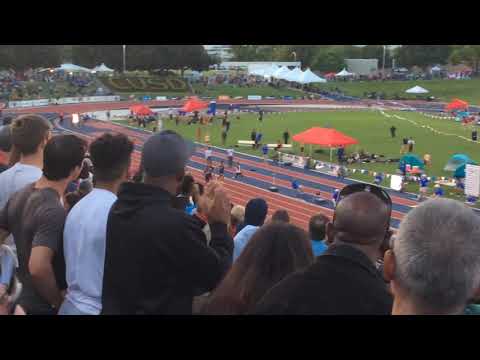 Boys 100m-2019 T&F CIF State Championships