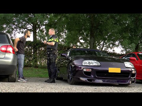 Police shuts down 2 big car meets 14.08.2021 Reeuwijk / De Meern