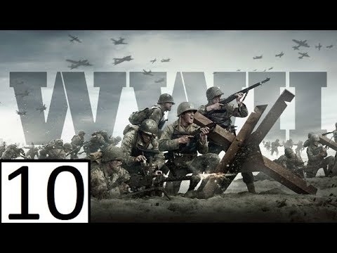Lets Play the Call of Duty WWII Campaign! [Ambush!] Part 10