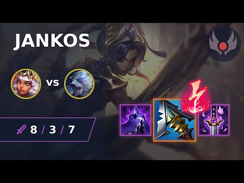 [ Jankos ] Qiyana JUNGLE vs Volibear | EUW GRANDMASTER | LOL Season 2024