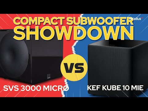 Small But Mighty: KEF Kube 10 MIE vs SVS 3000 Micro | Compact Subwoofer Showdown!