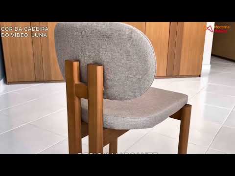 Video thumbnail of Conjunto com 2 Cadeiras Madeira Nala