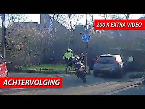 Politieachtervolging, Politievlogger Jan-Willem, 200K extra video - Politie Nieuwegein