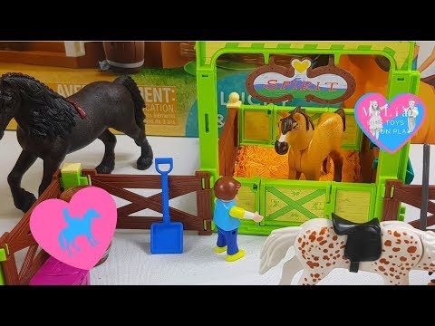 Playmobil Spirit Lucky's House + Horses Set ! Spirit Riding Free Playset | Pferdebox Part 2