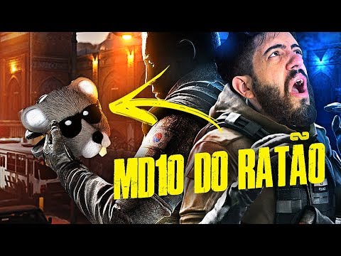 RAINBOW SIX SIEGE MD10 #6 - O INICIO DA MD10 DO RATÃO! Ft. Drezzy, Stereo, Ratão e Filipa