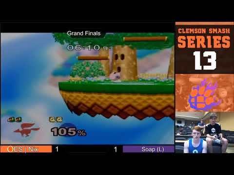 Clemson Smash Series 13 Melee Grand Finals: OeS | Nix vs Soap