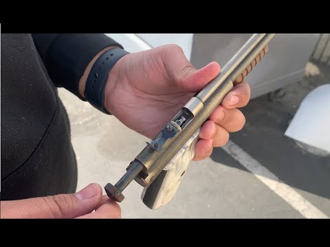 Vintage Benjamin Franklin 22 Cal air pistol Hoppe's 9 Pellet Otter's Crosman Testing