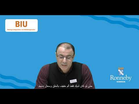 Coronaläget i Ronneby kommun januari 2021 - arabiska