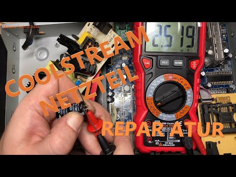 Kann die Coolstream gerettet werden? Netzteil Reparatur!