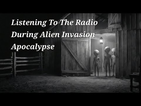Listening To The Radio During The Alien Invasion of 1947 | Alien Ambience  | Apocalypse Radio