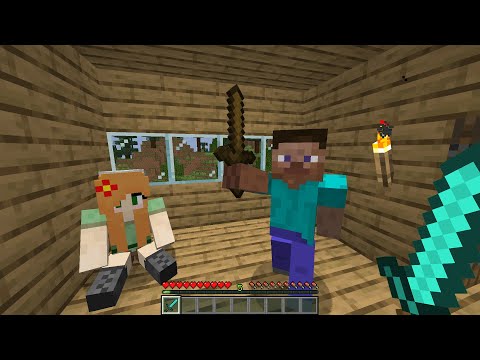 RICH VS POOR (Miserly Market) - Minecraft